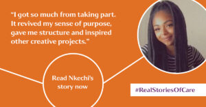 Nkechi describes her involvement in #realstoriesofcare
